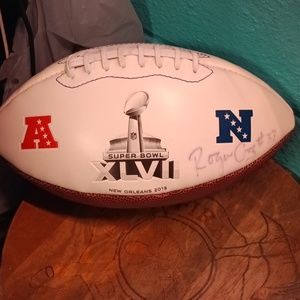 Roger Craig #33 Original hand signature football